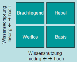 Schema fr die Wissensevaluierung eines Unternehmens